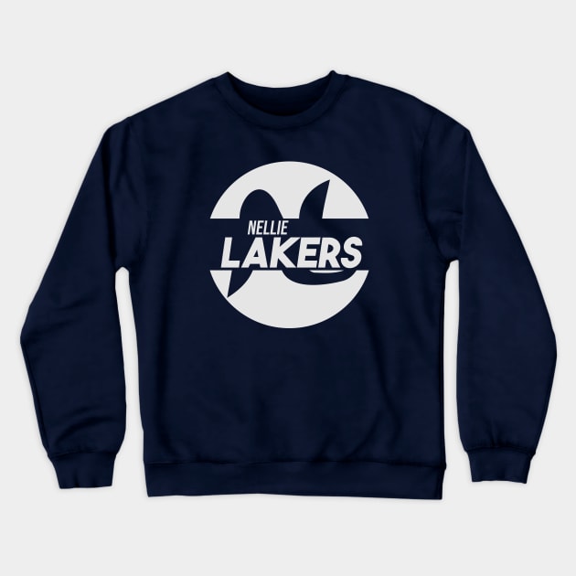 Name Thru Logo - Lakers 2 Crewneck Sweatshirt by SDCHT